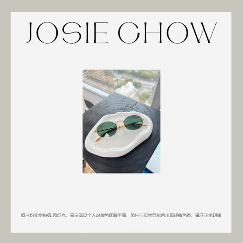 JOSIE CHOW【FM】女款设计感墨镜高奢感太阳镜。JC253023