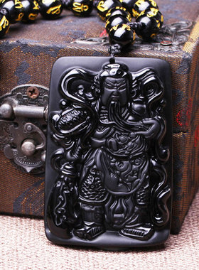 黑曜石关公武财神