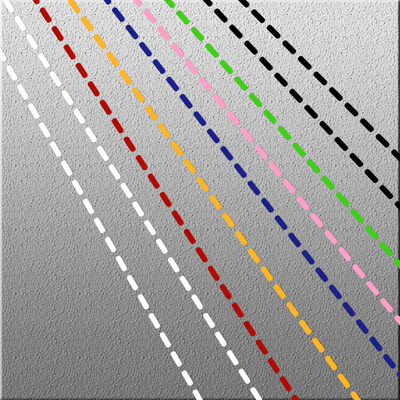 虚线线条电动车装饰缝纫针迹摩托车头盔创意个性改装防水汽车贴纸