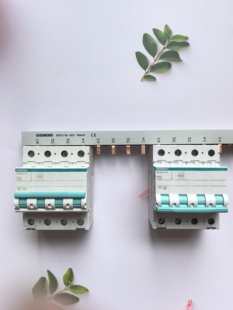 西门子电气 4P断路器汇流排 接线排 16平方大功率空开连接铜排