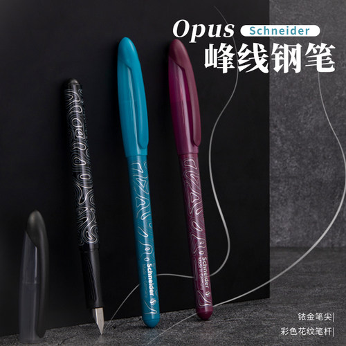 适合日用练字的施耐德入门钢笔
