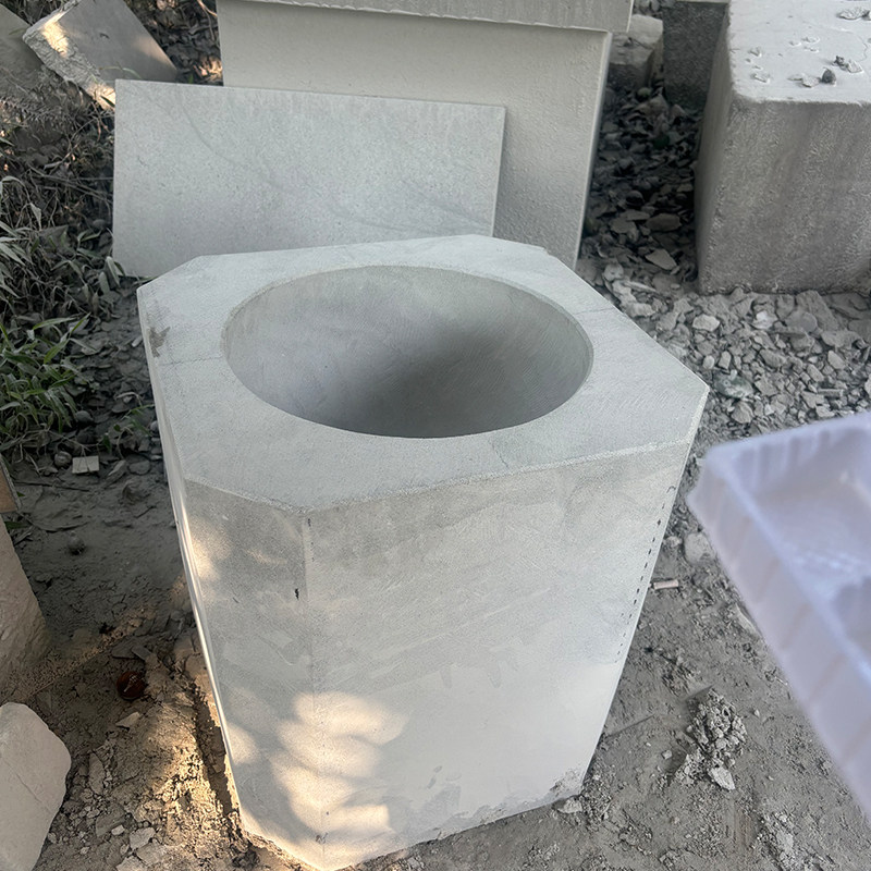 方形八角石臼农村家用老物件打麻糍年糕糍粑缸传统石窝对窝子石缸