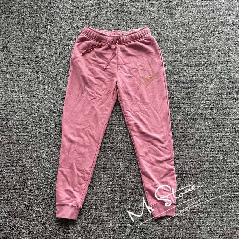 NIKE耐克 女子运动休闲秋冬薄绒保暖针织束脚长裤DQ6768-667