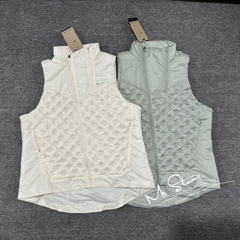 NIKE耐克 女子ADV 跑步保暖拒水羽绒马甲背心FB7607-110-370