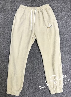 NIKE 耐克 女子运动休闲摇粒绒保暖长裤FD4069-126