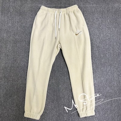 NIKE 耐克 女子运动休闲摇粒绒保暖长裤FD4069-126