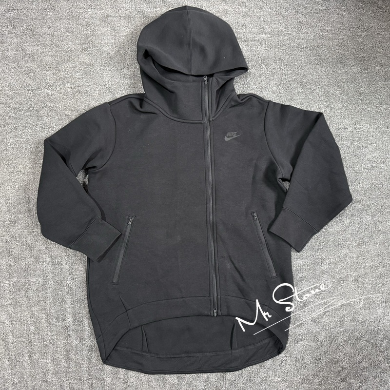 NIKE耐克 女子运动休闲高密度针织连帽夹克外套FB8244-010