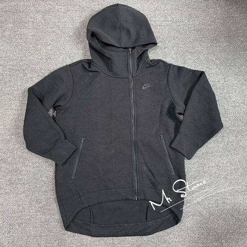 NIKE耐克 女子运动休闲高密度针织连帽夹克外套FB8244-010