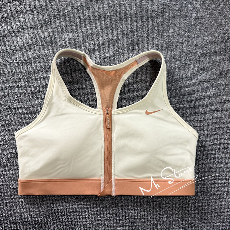 NIKE耐克 女子运动中强度速干跑步训练BRA内衣HF6595-132