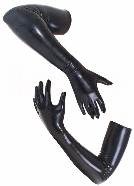 【素依】乳胶手套 一次成型3D乳胶长手套 Latex Gloves