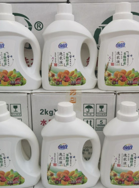 顶俏洗衣液多效酵素水果洗衣液