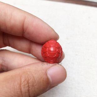 朱砂富甲一方散珠手工diy饰品配件珠子红砂龟甲手串文玩项链配饰