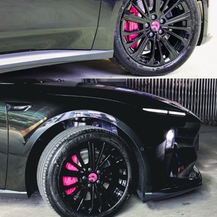 饰改装 适用蔚来ES6甜菜根紫色车标贴ES8 饰贴外观装 EC6车标装 ET5