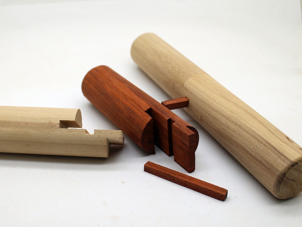 楔钉榫木衔接工艺榫卯结构劳技课程木艺展示木作木工基础特色手工