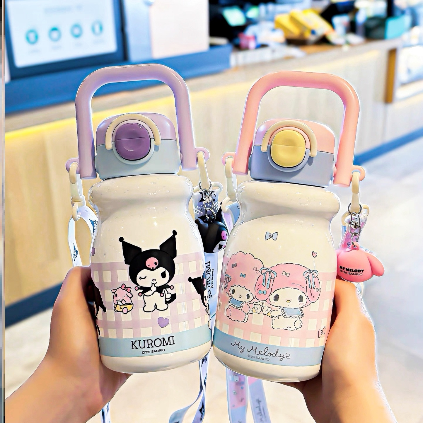 保温杯热销榜吸管外出携带不锈钢上班上学专用宿舍巨好看的咖啡杯