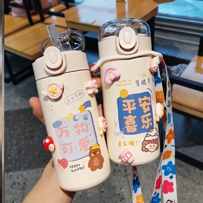 保温大号小号十大名牌非陶瓷玻璃内胆学生杯高端巨好看的暖水热水