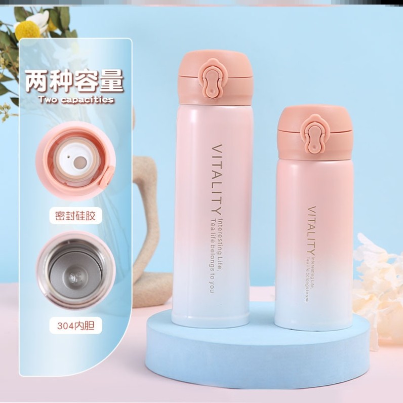 保温杯咖啡杯外出携带红色十大名牌运动暖水热水水杯宿舍家用商用