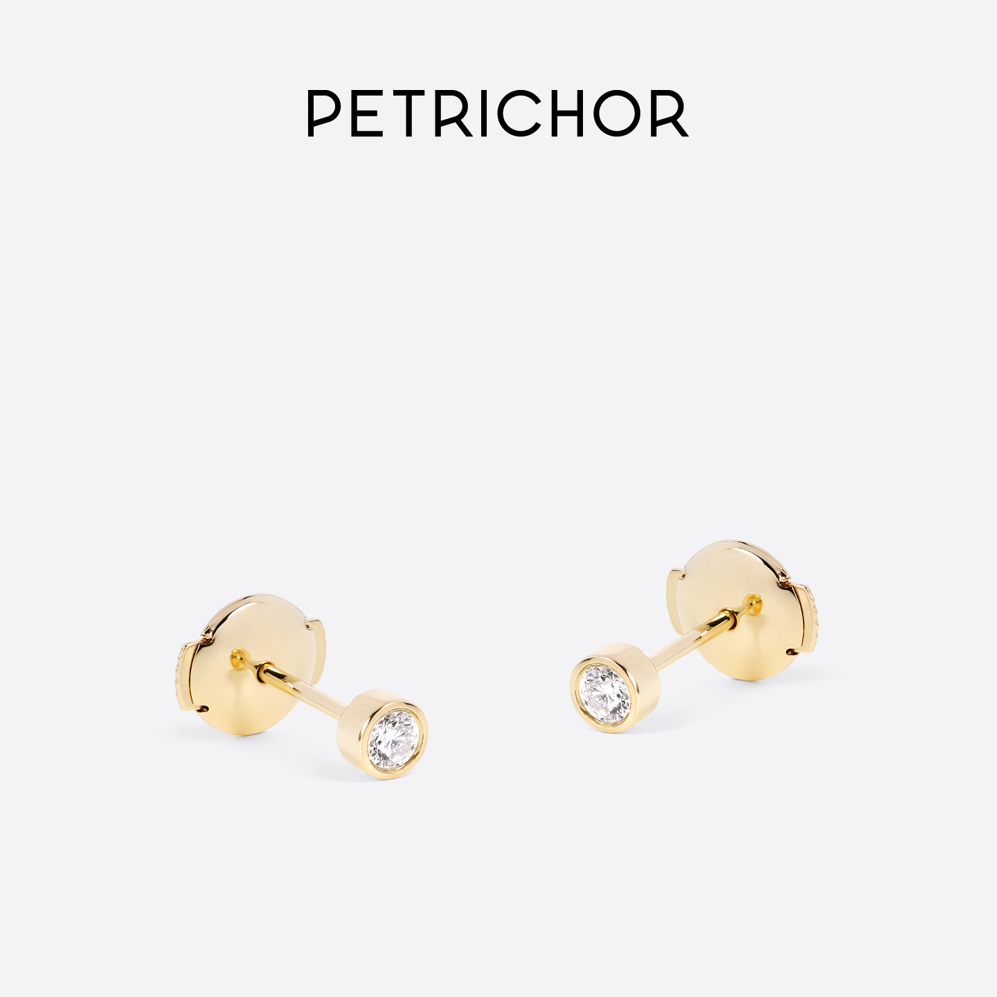 PETRICHOR®ESSENTIAL钻石耳钉