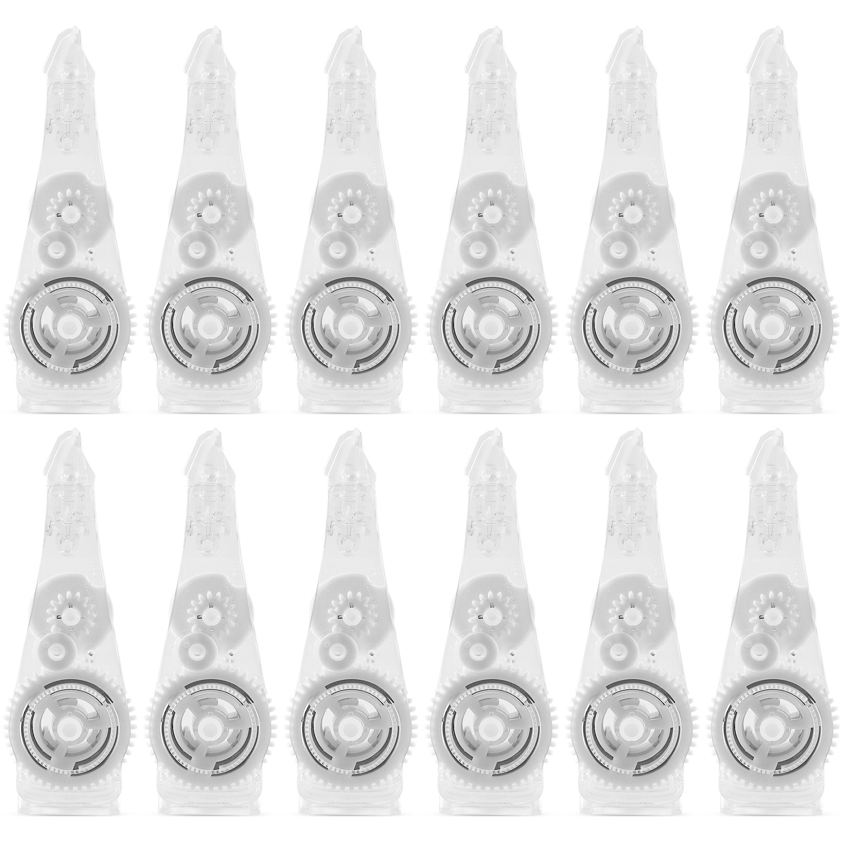 得力便携式笔型修正带替芯通用6m