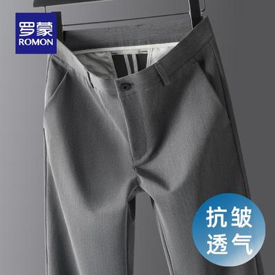 罗蒙2025新款男士休闲裤