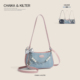 CHAIKAKILTER2025夏季 超火高级感单肩腋下包包女时尚 百搭小斜挎包
