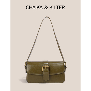 潮单肩斜挎包 高级质感小众独特设计包包女2025新款 CHAIKA KILTER