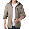 outdoors Sports jacket ventilation Spring and autumn season Thin section coat Easy leisure time Dad installed Middle and old age man Jacket