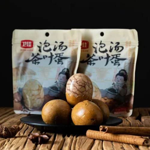 茶颜带壳同款五香泡汤茶叶蛋即食独立休闲零食卤蛋鸡蛋早餐营养