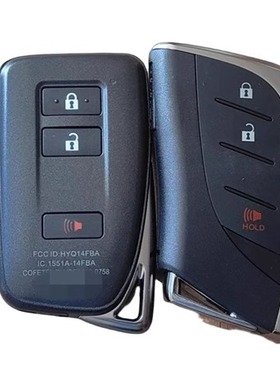 适用雷克萨斯RX IS三建寻车0010 0020智能卡智能遥控钥匙汽车钥匙