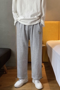  秋新款个性印花男女中性针织休闲裤运动裤XZ-221-1图片