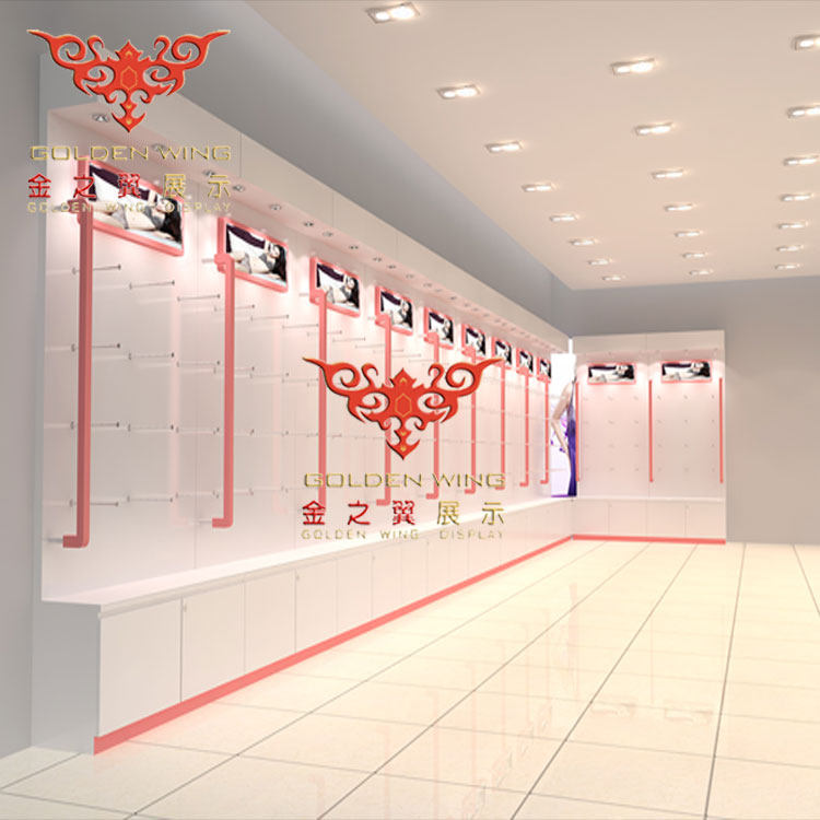 内衣展示柜文胸陈列柜 内衣店货架靠墙展示架女装店货架睡衣展柜