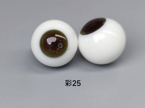 ob11玻璃眼珠可动眼球彩珍珠14mm、16mm、18mm眼现货