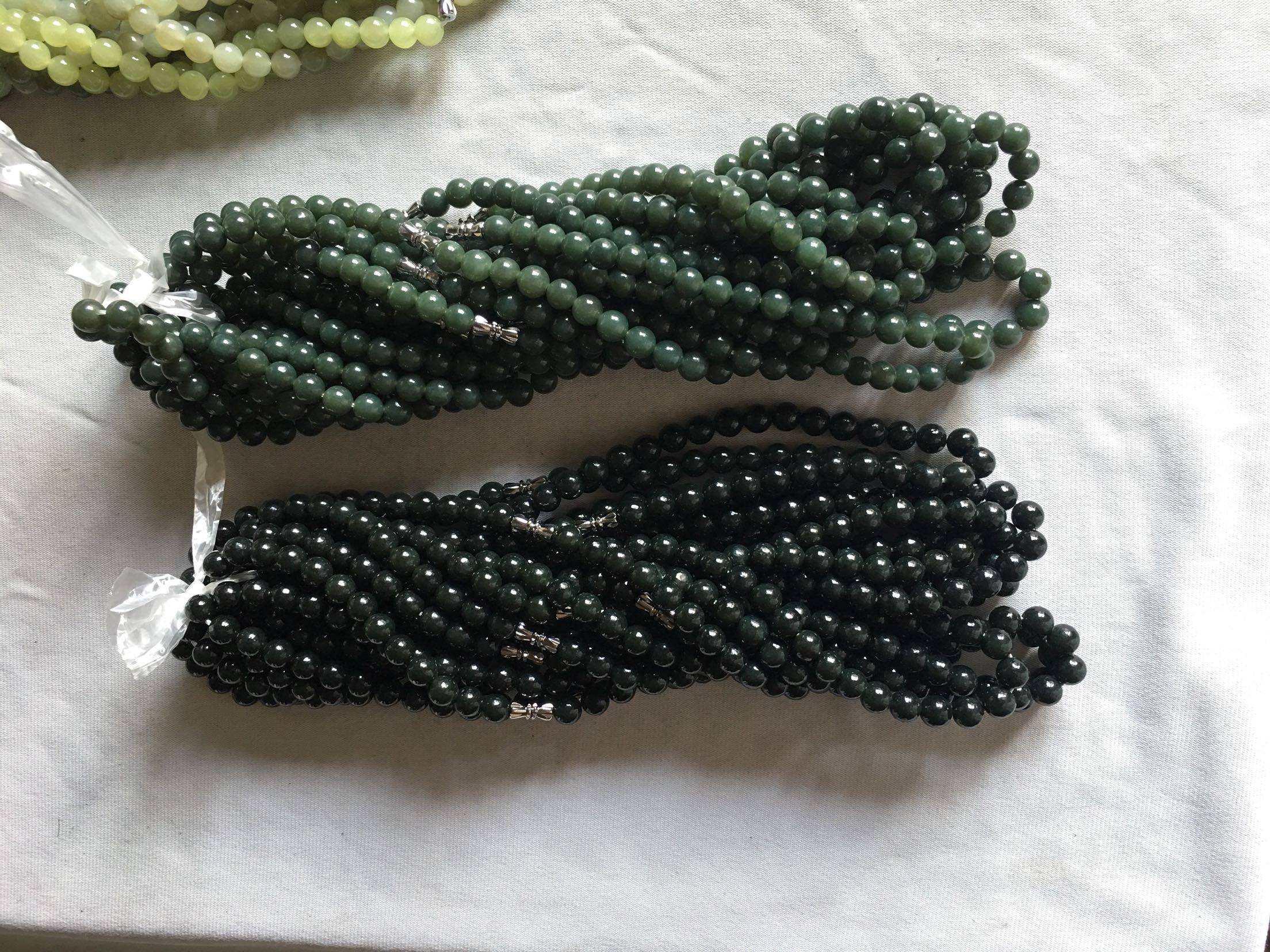 BJD.SD.JP 娃娃（天然玉石和田玉白玉 项链挂件系列全）3分4分6分