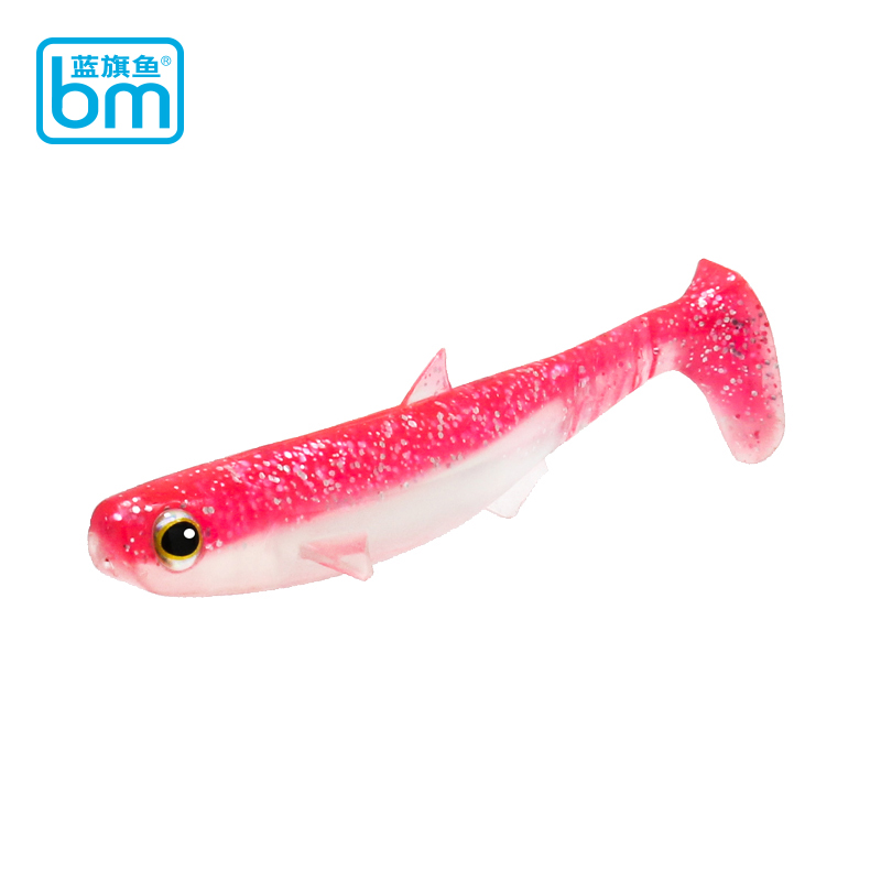 仿生复合假饵翘嘴软虫蓝旗鱼