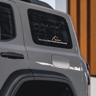 适用坦克300牧马人侧窗户外露营贴纸卫士90 110BJ40越野车贴纸