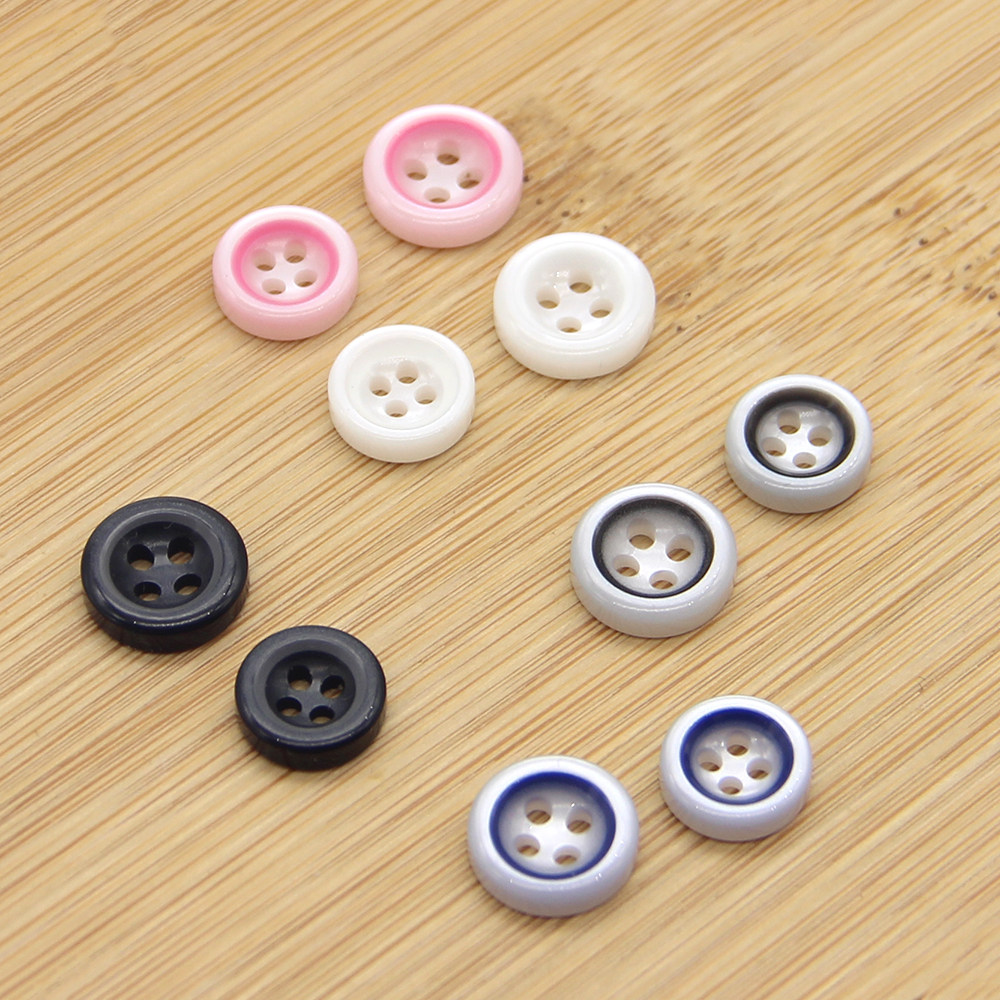 纽扣衣服衬衣开衫四眼扣子女毛衣碗形钮扣西装雪纺女装上衣衬衫扣