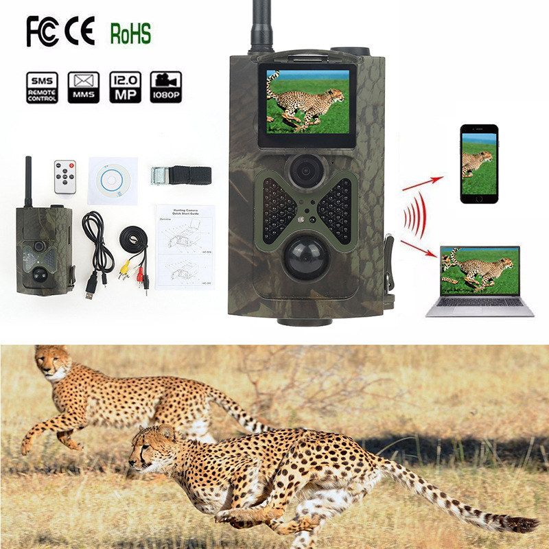 户外3G无线果园野外侦测动物盗摄像机监控红外热感应夜视红外感应