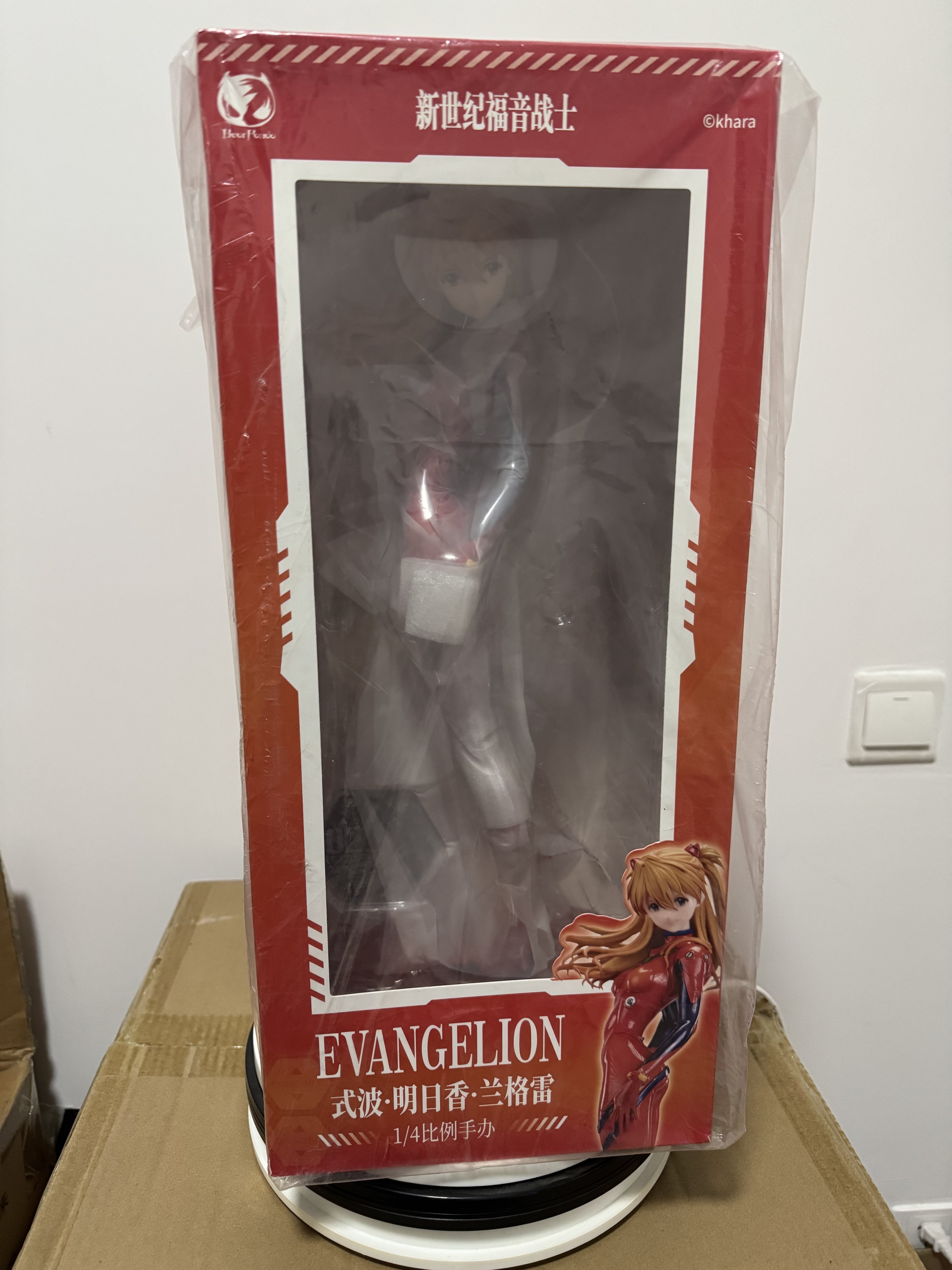 thumbnail for Genuine spot BearPanda EVA Neon Genesis Evangelion Asuka Bear Society Asuka two-dimensional figure