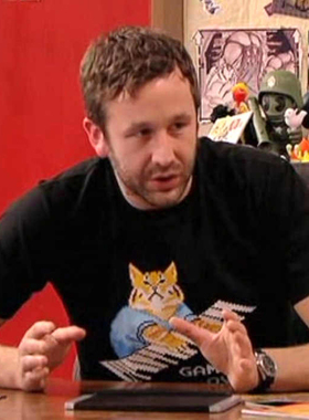 英剧IT狂人The IT Crowd程序员Roy同款Keyboard Cat纯棉短袖T恤男