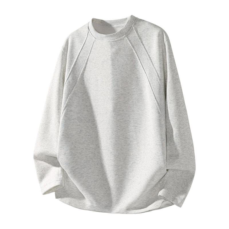 解构拼接长袖T恤百搭卫衣打底衫