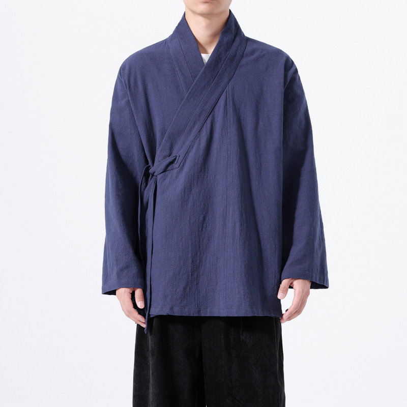 新款明制交领右衽汉服上衣裤子