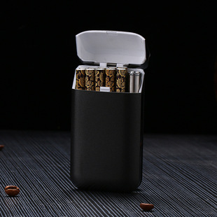 带usb充电迷你点烟器 烟盒 可定制图案 多色塑料创意自动式 新款