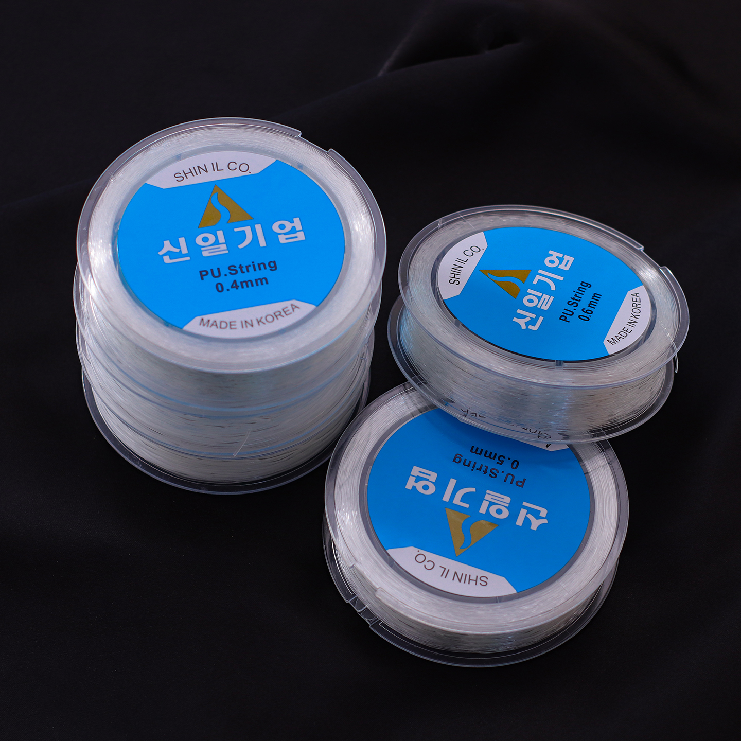 进口透明水晶弹力线串珠DIY材料