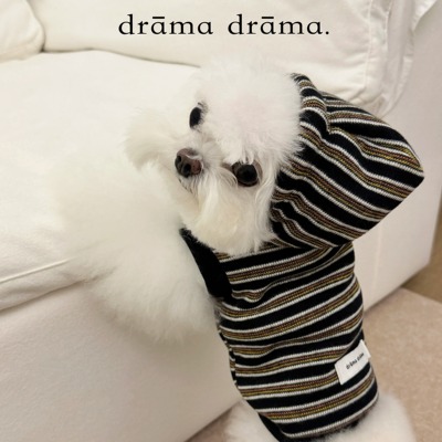 drama秋冬新品米呢绒连帽衫