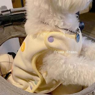 宠物薄款 加绒棉衣马甲 保暖毛绒衣服猫咪狗狗小型犬 秋冬季 drama