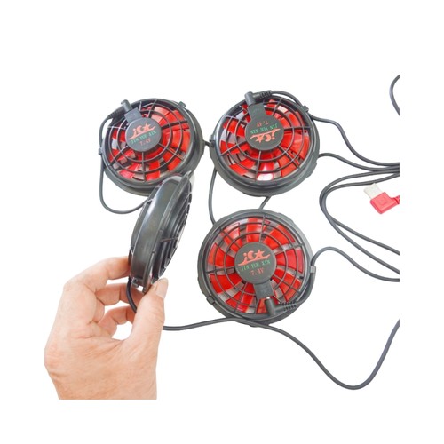 7.4V/12V/超薄无刷三叶有刷风扇