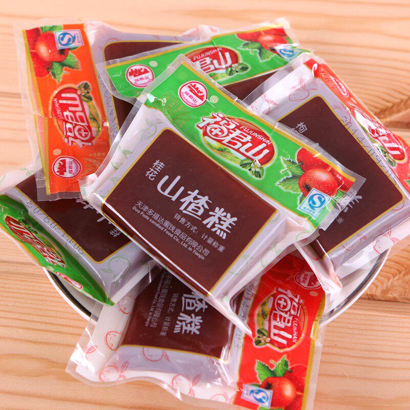 天津特产福君山山楂糕独立小包桂花/蜂蜜/枸杞京糕红果