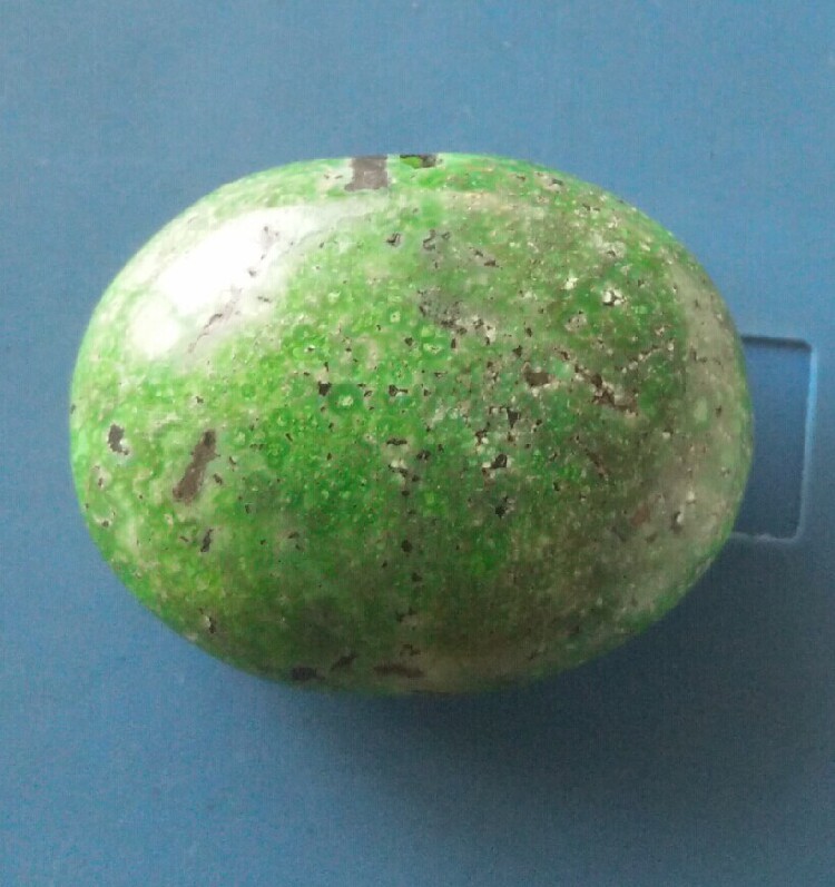 菜籽黄 原矿 绿松石 纯天然 无优化 高瓷 大背云 25*20*11