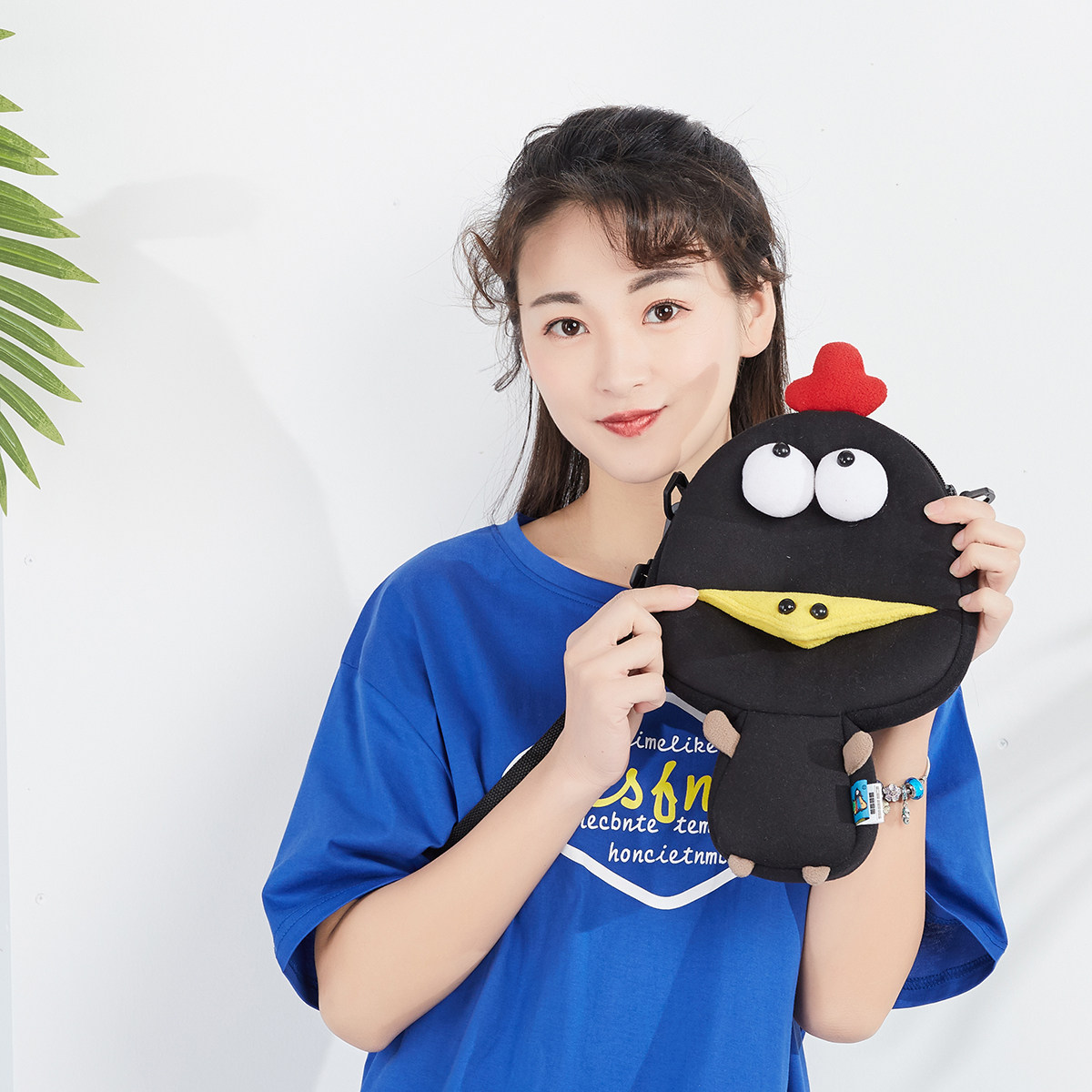 PLUMO皮洛姆原创会动萌可爱萌包包少女儿童斜挎单肩多用 6号爆爆