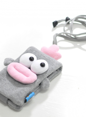 PLUMO三星苹果iPhoneplus挂脖触屏手机包套保护套 可爱手机包多款